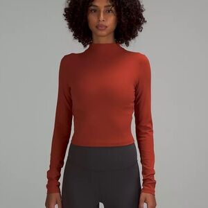 Lululemon All Aligned Mock Neck Shirt